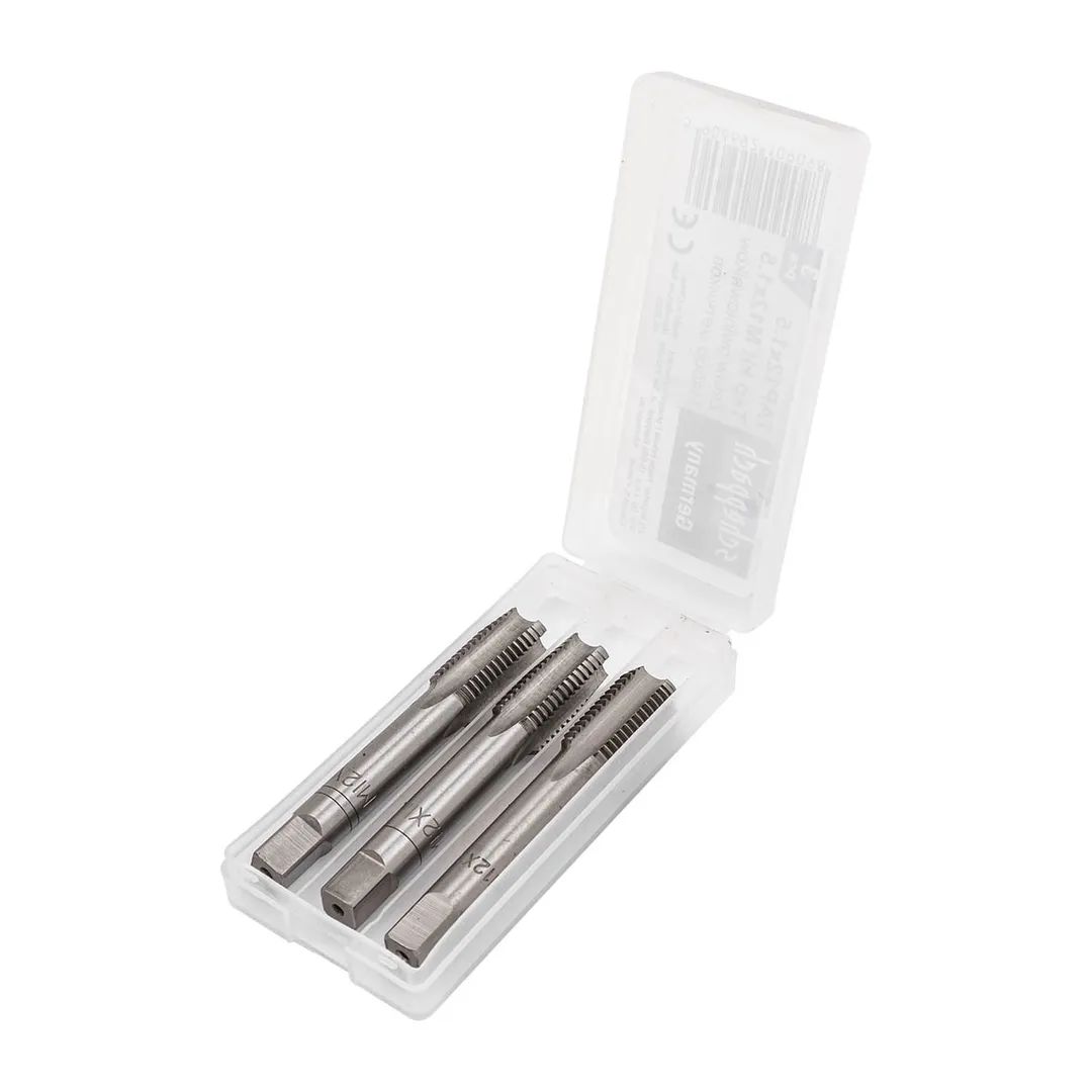 Метчик M12x1,5 3 шт Scheppach Sch-TAP12x1.5