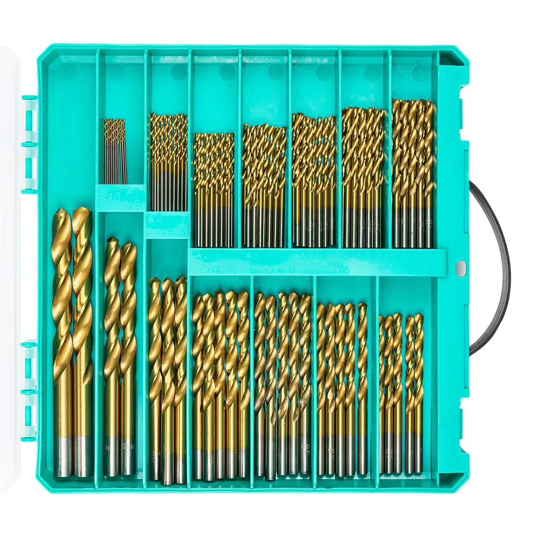 Набор сверл по металлу 100 пр. ILOforce IF-924U100