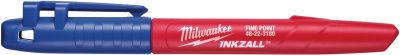 Маркер Milwaukee Inkzall синий 36шт 4932492126