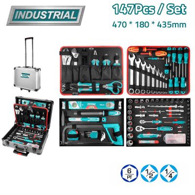 Набор ручных инструментов TOTAL THKTHP21476, 147 пр.