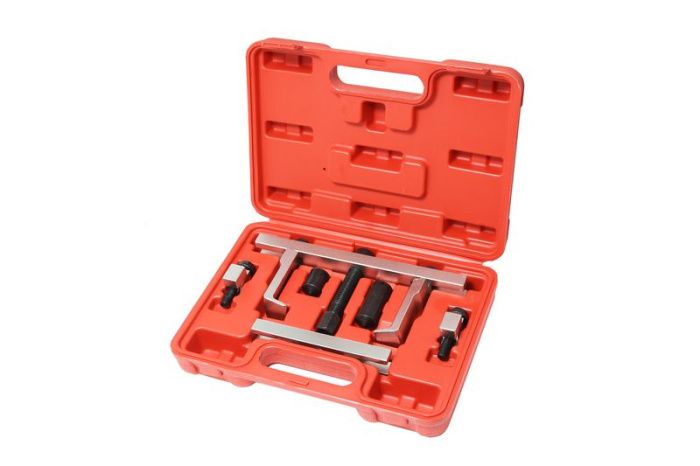 Съемник шкивов двухзахватный сборный 7 пр., Ø захвата 0-195 мм RockForce RF-909G2