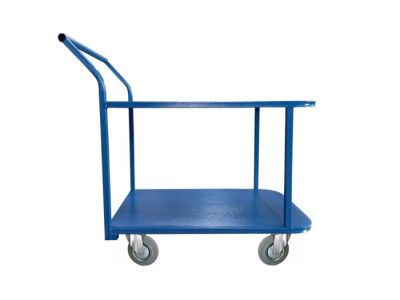 Тележка платформенная ТП-2Я (600х900) 2х-ярусная (160мм) TOR 1048046