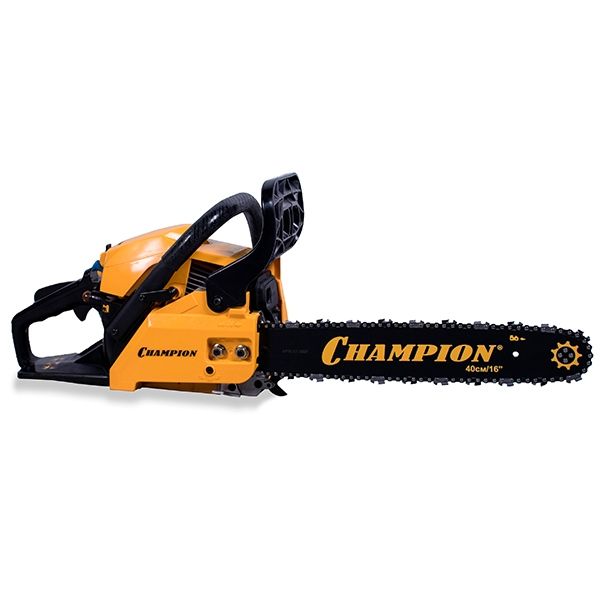 Бензиновая цепная пила, 1,8 кВт, 16"/400 мм, 11500 об/мин + подарок: масло для цепи 1л; свеча; цепь; масло для 2-тактных двигателей 0,1л.