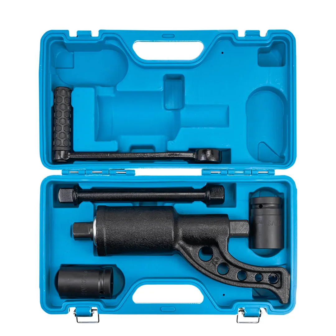 Гайковерт ручной с редуктором 1:58, 4800 Н/м, 1", головки 32, 33 мм, L270 мм Forsage F-3411277