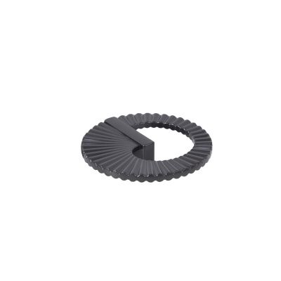 Ручка меб. кнопка мет. SANDY 32, пепел AKS 104144