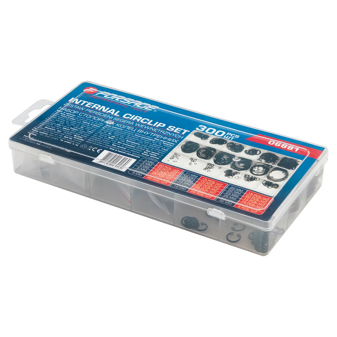 Набор стопорных колец внутренних 300 шт Forsage F-06881