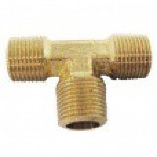 Разветвитель Т-образный, наруж. резьба 1/4", латунь H-D HD-B1278-14