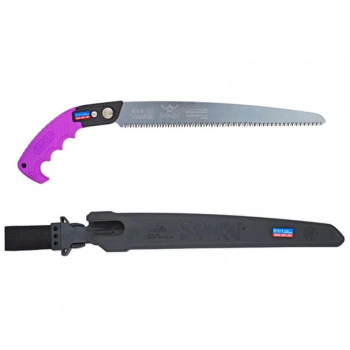 Пила с прямым полотном L270 мм, с переменным шагом 3, 3,5, 4 мм в чехле с поясным креплением "SAMUR, GSW-270-LMH