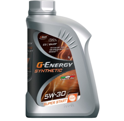 Масло Synthetic Super Start 5W-30 1л G-Energy 253142399