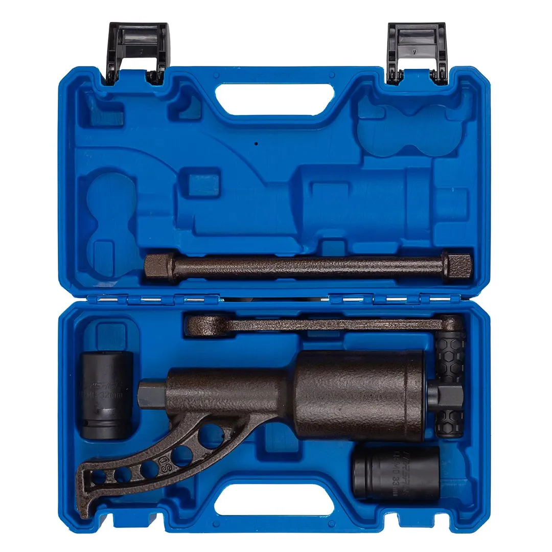 Гайковерт ручной с редуктором 1'', головки 32, 33 мм, L310 мм, передаточное число 1:68, 6200 Н/м Forsage F-3411389 HS