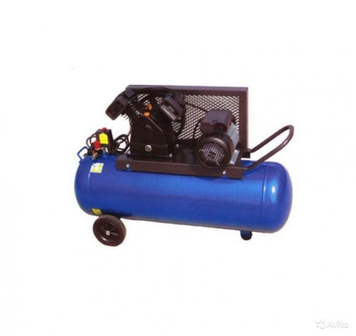 Компрессор ременной 2 цилиндра, 380v, ресивер 100 л., выход 336 л/мин. 10 атм. Sumake JB30-30TA-100