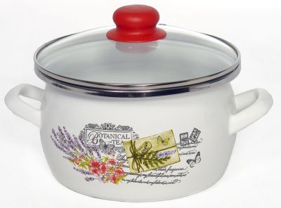 Кастрюля 4,0л (сфера) Сантэкс 1-2440112(Бл)(24)