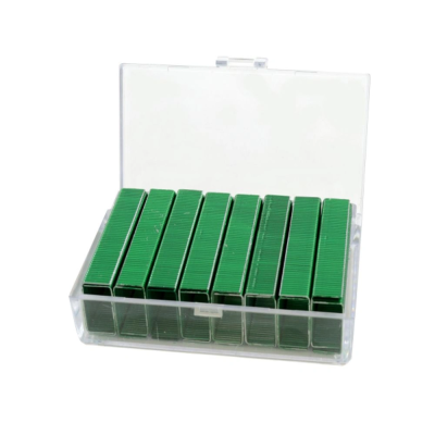 Скобы "Kangaro", 24/6, 800 шт, зеленый