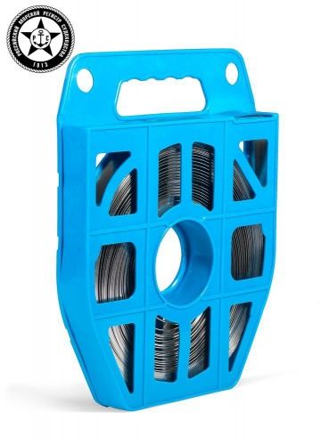 Лента монтажная из нержавеющей стали в пластиковой кассете КВТ ЛКС (304)