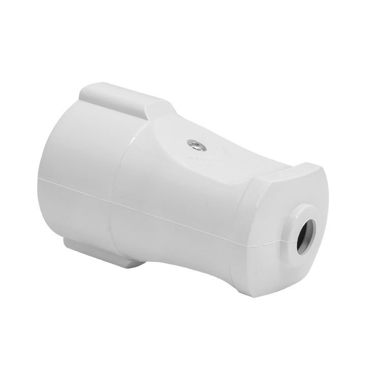 Штепсельное гнездо с заземлением белое 16А 250 В EKF Proxima ASG16-10-r