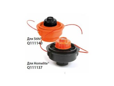 Головка триммерная Tap&Go леска ф 2.0 мм полуавт., для STIHL FS 38, 40, 45, 50, FSE 60, 61 OREGON Q111140