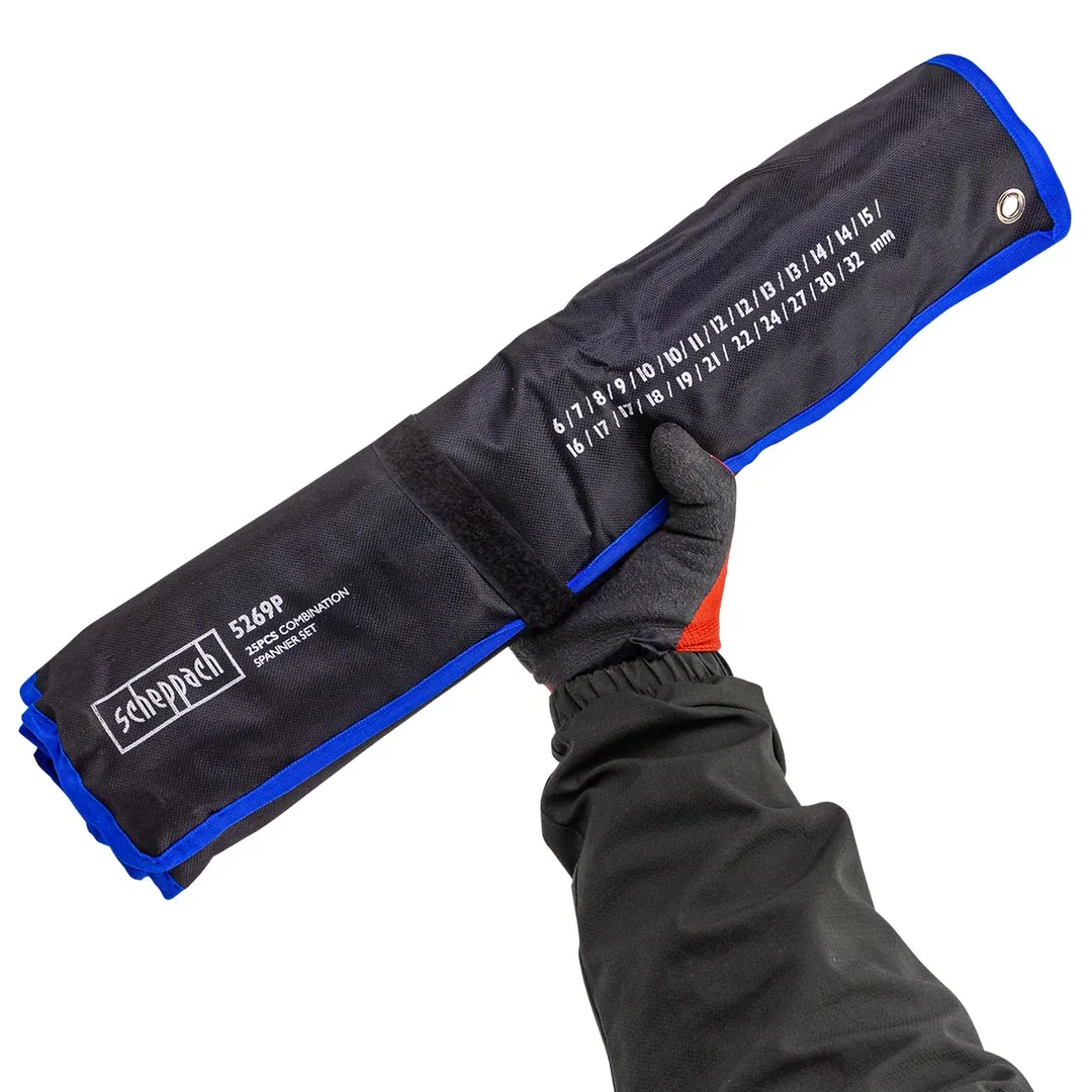 Набор ключей комбинированных 3-36 мм 25 пр Scheppach Sch-5269P