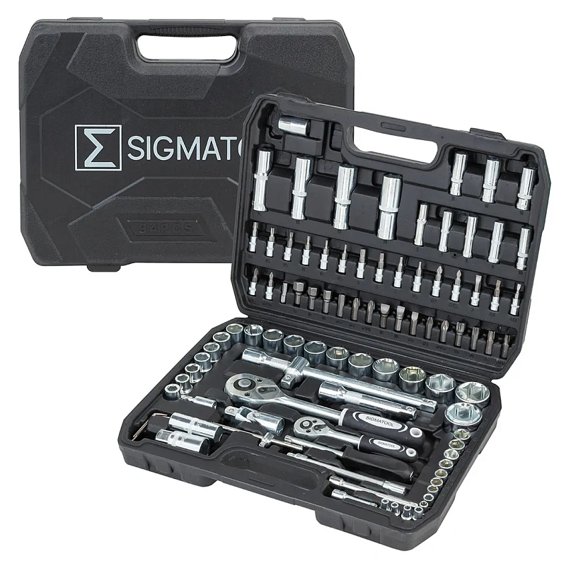Набор инструментов 94 пр 1/4''&1/2'' 6-гр SIGMATOOL Sigmatool-4941-5