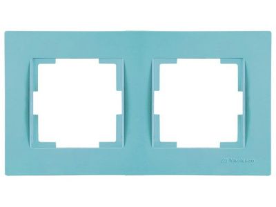 Рамка 2-ая горизонтальная синяя, RITA, Mutlusan 22208001212