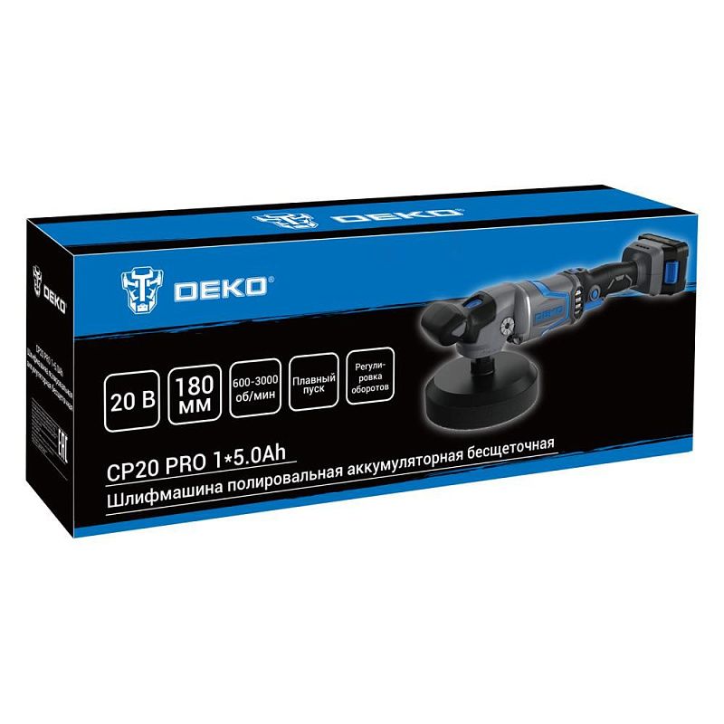 Полировальная машина CP20 PRO DEKO 084-1087