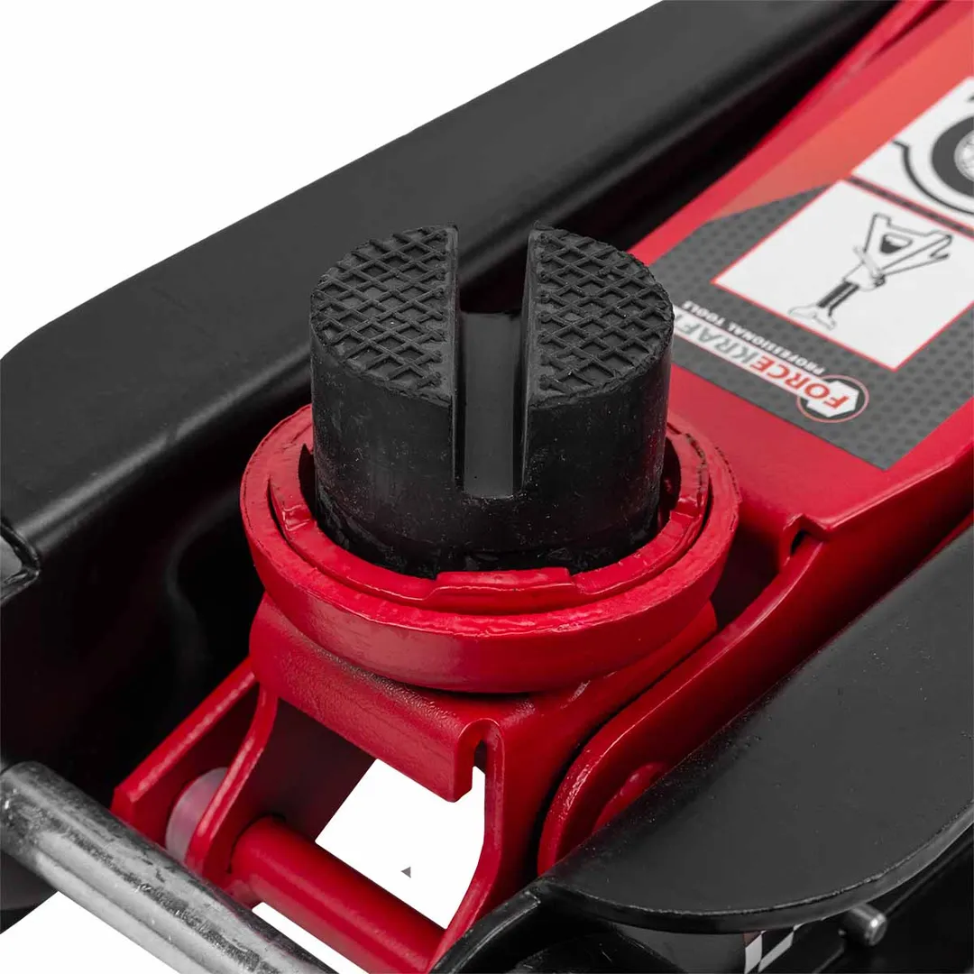 Домкрат подкатной гидравлический 3 т, 85-380 мм, низкопрофильный с поворотной ручкой ForceKraft FK-T825010