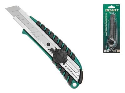 Нож пистолетный с выдвижным лезвием 18 мм ВОЛАТ 24102