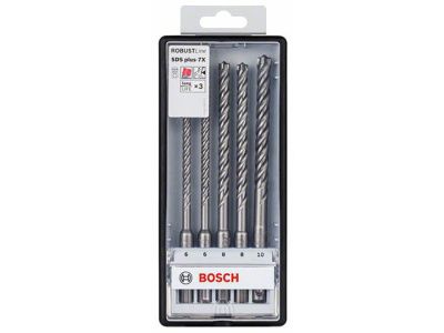 Набор сверл 6, 6, 8, 8, 10 мм SDS-plus-7X 5 шт BOSCH 2.608.576.200