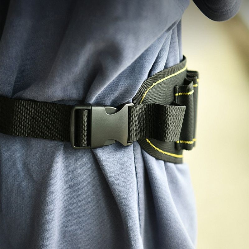 Сумка поясная для инструментов Deli YS EDL5864, 600х145х45 мм, ткань Oxford, черный