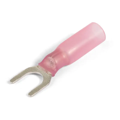 Наконечник кабельный вилочный изолированный с термоусаживаемой манжетой НВИ-Т КВТ