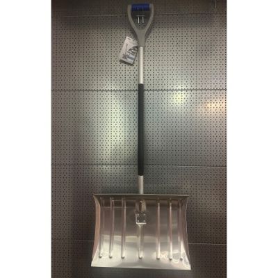 Лопата для снега алюминиевая 46,5x34x130см H-D HD-H466