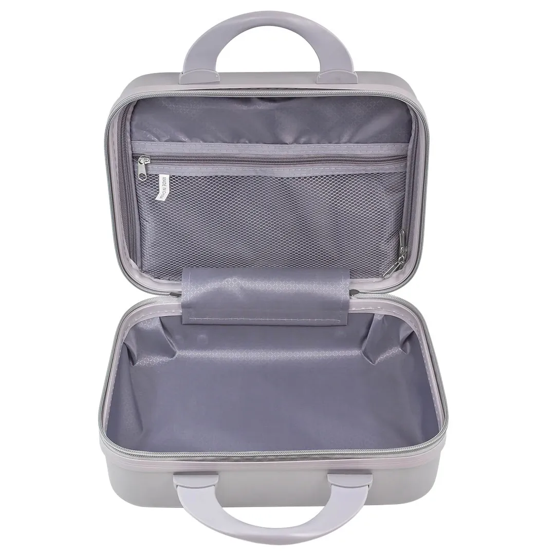 Сумка для косметики, серебристая La and Te Kit 026#