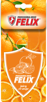 Ароматизатор бумаж. Брызги сочного апельсина FELIX 411040030
