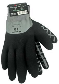 Перчатки защитные от минимальных рисков, покрыты латексом, SpiderFlex Thermo DRY, утепленные, р. 9, WÜRTH 1899402529