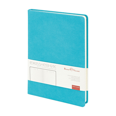 Ежедневник недатированный "Loft", А5, 272 страницы, морская волна