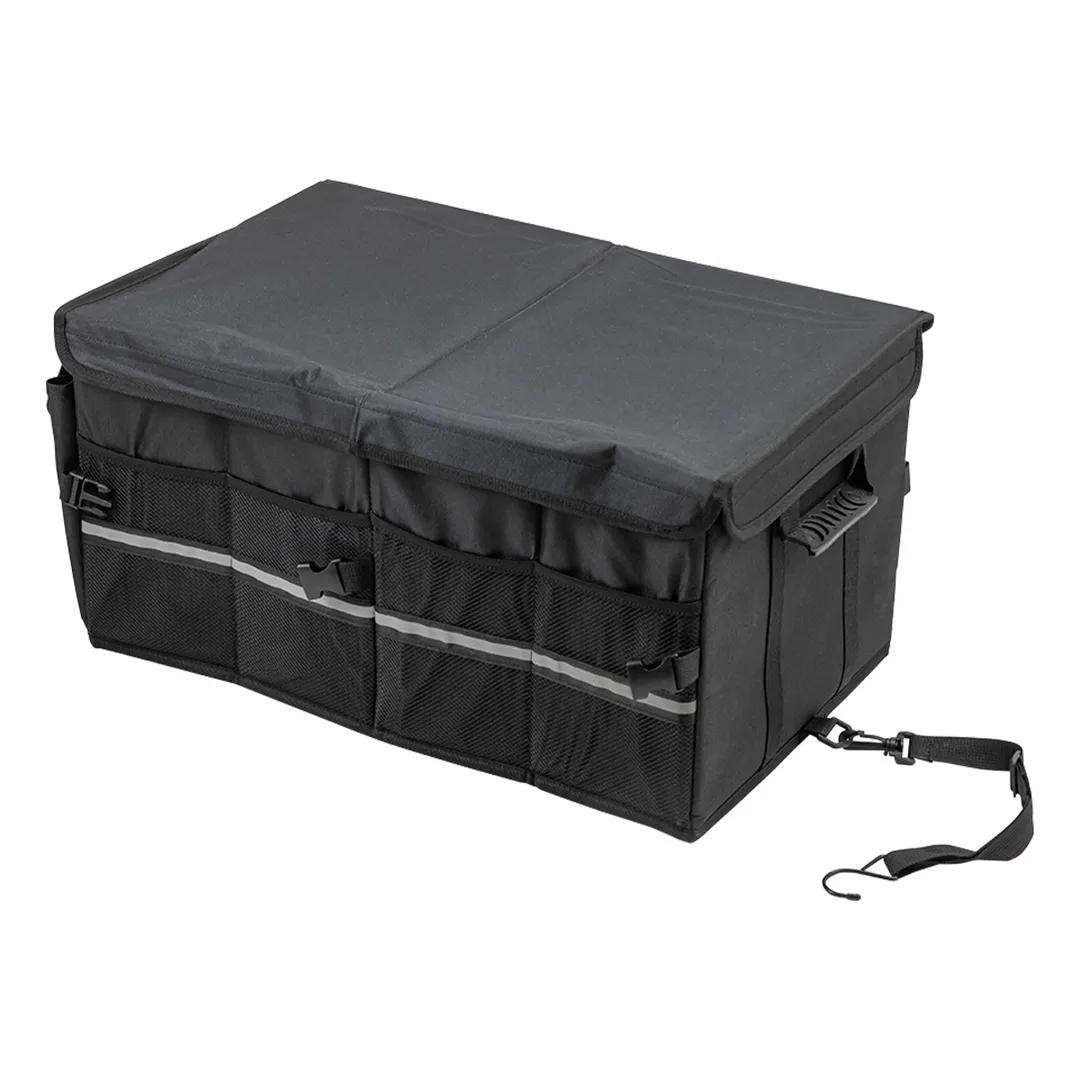 Сумка-органайзер в багажник автомобиля 170х501х230 мм, 2 кармана, крепление сумки: скотч/липучка Forsage F-ITA10704