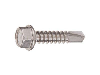 Саморез для фасадных систем 4.8х19 мм нерж.сталь А2, DIN 7504-K 500 шт в уп. Starfix SM-43265-500