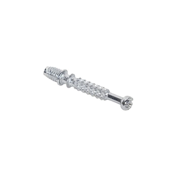 Шток эксцентрика с метрической резьбой 7*34/M6*8 цельнометаллический, уп/ 10 шт, AKS 124175