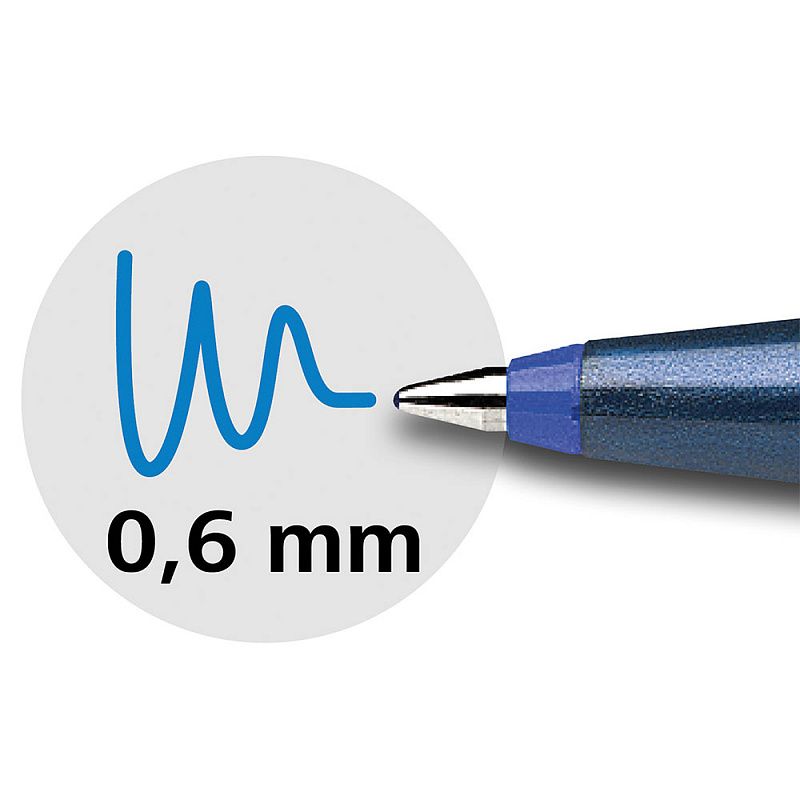 Ручка-роллер "Schneider Topball 857", 0.6 мм, синий, стерж. синий