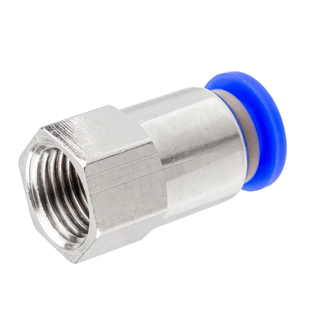 Фитинг для пластиковых трубок 6 мм-внутренняя резьба 1/8'' Forsage F-SPCF06-01