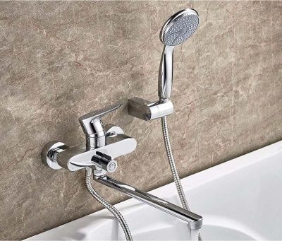 Смеситель для ванны, латунь, хром Ledeme L2234