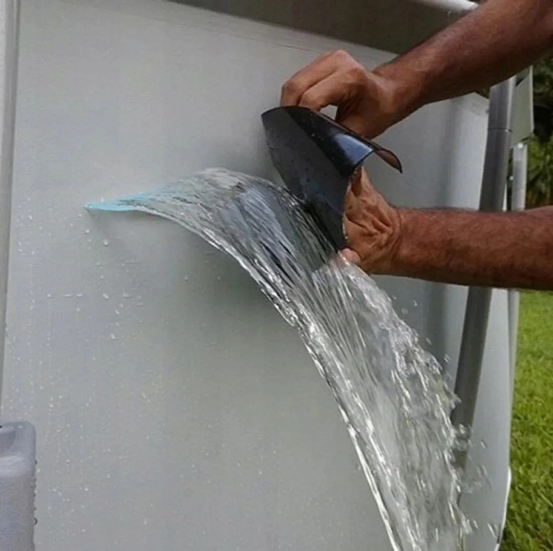 Лента водонепроницаемая ремонтная ПВХ 10смх1.52м, черная WMC TOOLS WMC-152B