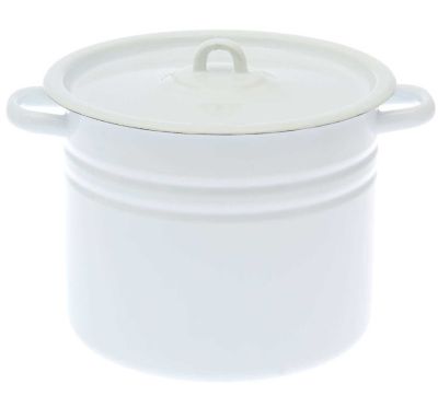 Кастрюя цииндрическая 9 светая Стальэмаль С41622