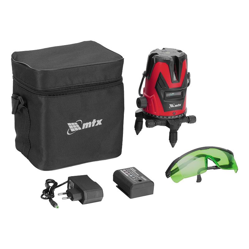 Лазерный уровень MFL GREEN, 30 м, зеленый луч, акк. Li 2400 mAh, сумка, резьба 5/8" MTX 35015