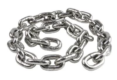 Цепь круглозвенная G80 EN818-7 оцинкованная калиброванная TOR