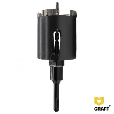 Коронка алмазная по бетону М16 GRAFF