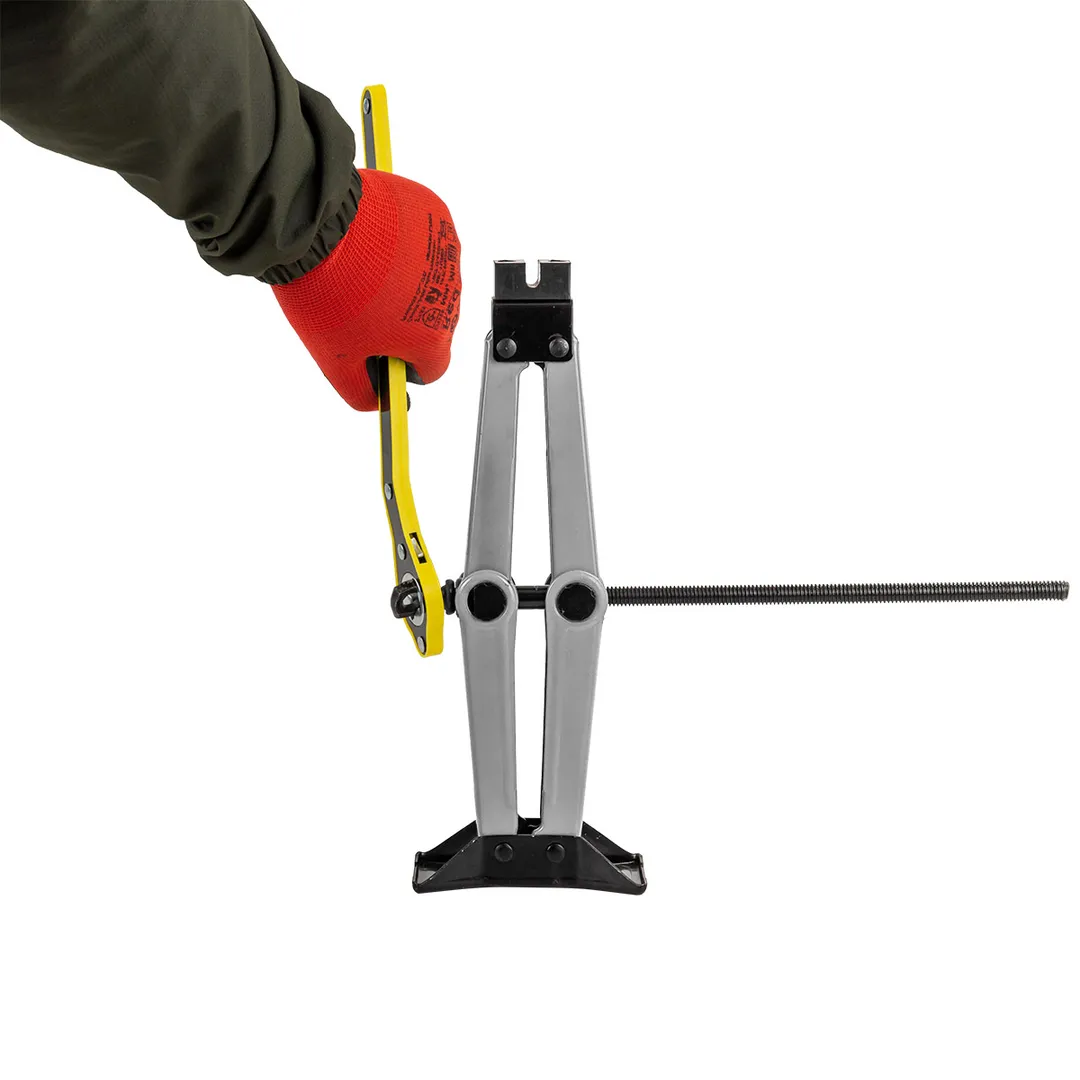 Домкрат механический ''ромб'' 2 т, 115-400 мм ForceKraft FK-10152A