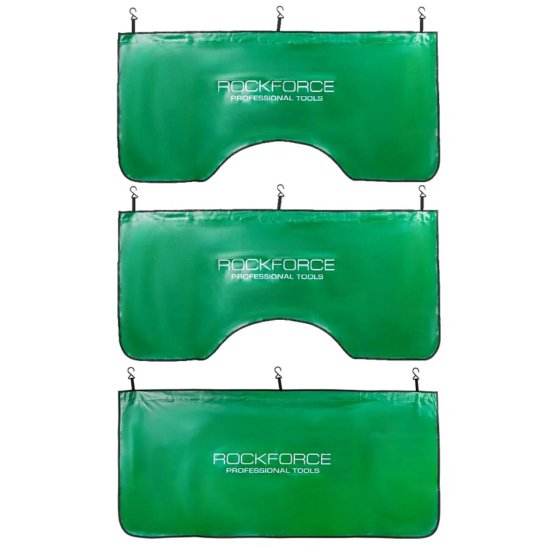 Набор защитных накидок для ремонта а/м, ПВХ , с магнитным креплением 3 шт RockForce RF-88804