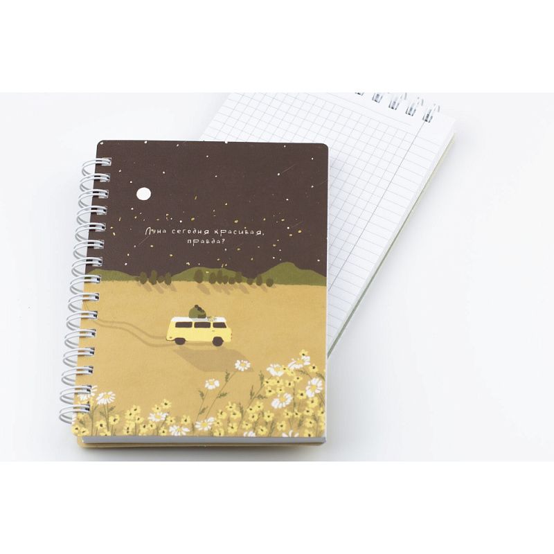 Блокнот "Soul звездопад", А6, 120 листов, в клетку, разноцветный