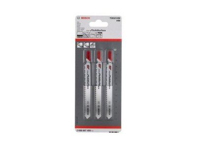 Пилка для лобзика T 301 CHM Clean for Solid Surface 3 шт. BOSCH (2608667450)