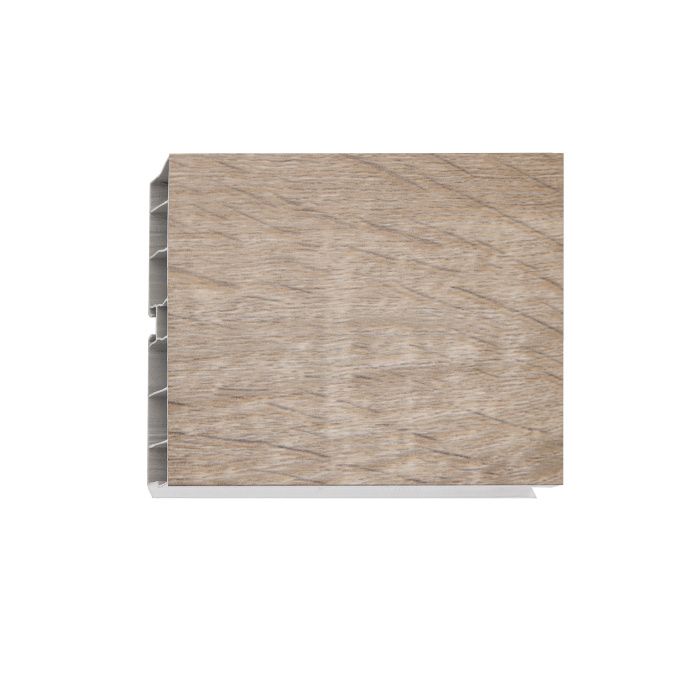 Цоколь мебельный ПВХ h=100 дуб сонома L=3200мм, RU 54294